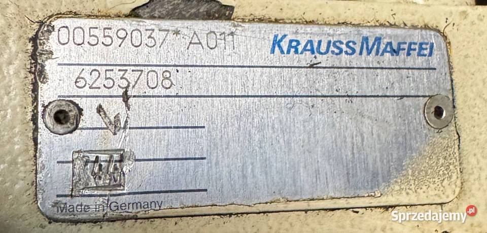 KRAUSS MAFFEI 6253708 00559037 A011 zawór wielkopolskie Poznań