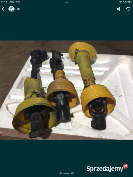 Wałek WOM przekaźnik mocy kubota Iseki itp