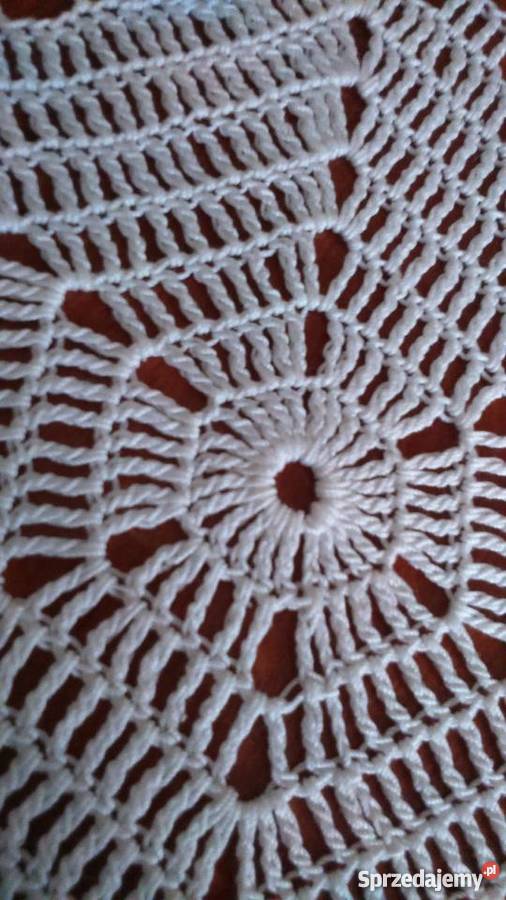 Serwetka szydełkowa śnieżynka 35 serweta krem inny kolor Radom