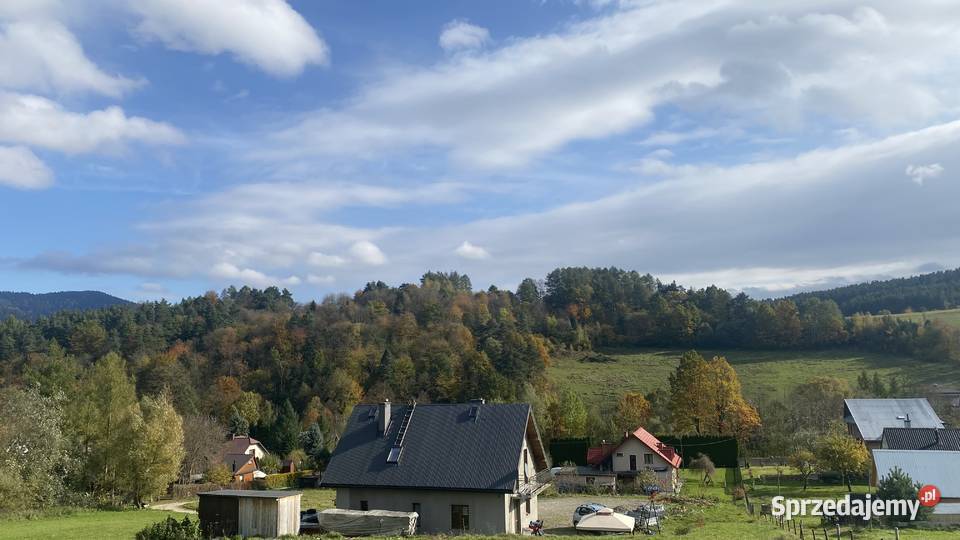 Działka budowlana widokowa bez pośredników ponad Maciejowa