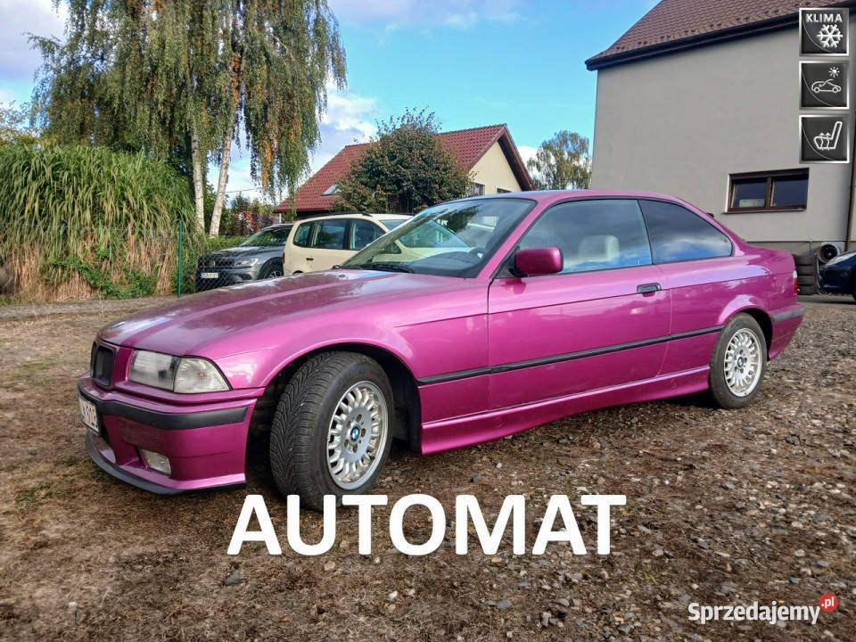 BMW 320 320i COUPE Mpakiet AUTOMAT 150 klima aluminiowe felgi zachodniopomorskie Gryfino