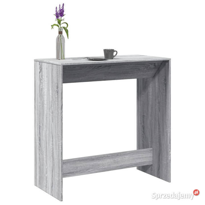 Stolik barowy szary dąb sonoma 102x50x1035 Meble Warszawa