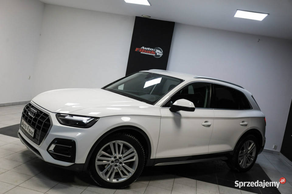 Audi Q5 Salon PolskaLift77000Serwis ASOI elektrycznie ustawiane fotele Konstantynów Łódzki