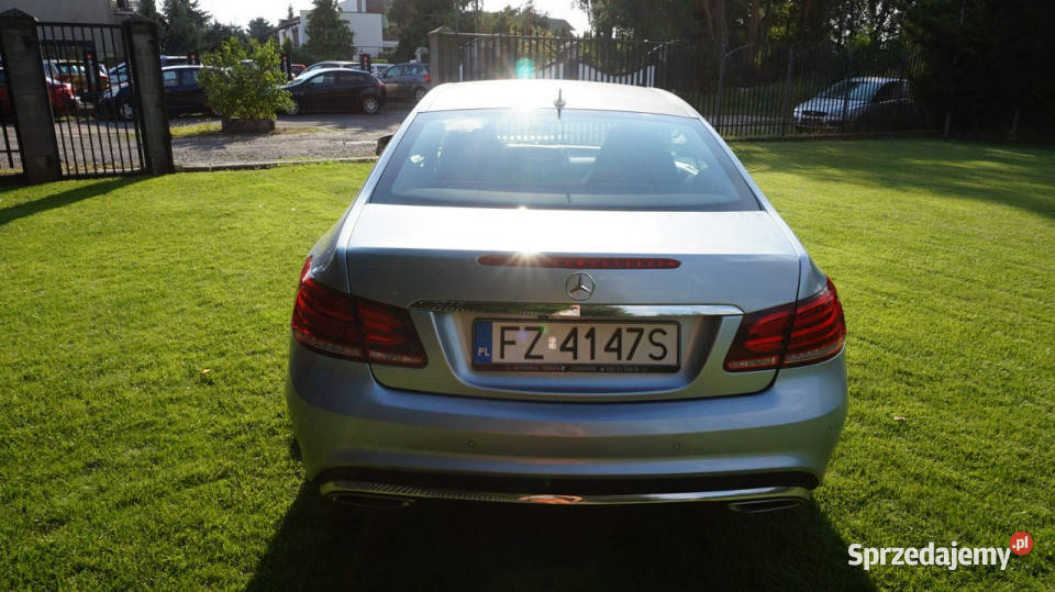 Mercedes E 250 super stan Gwarancja W212 2009 lubuskie Zielona Góra