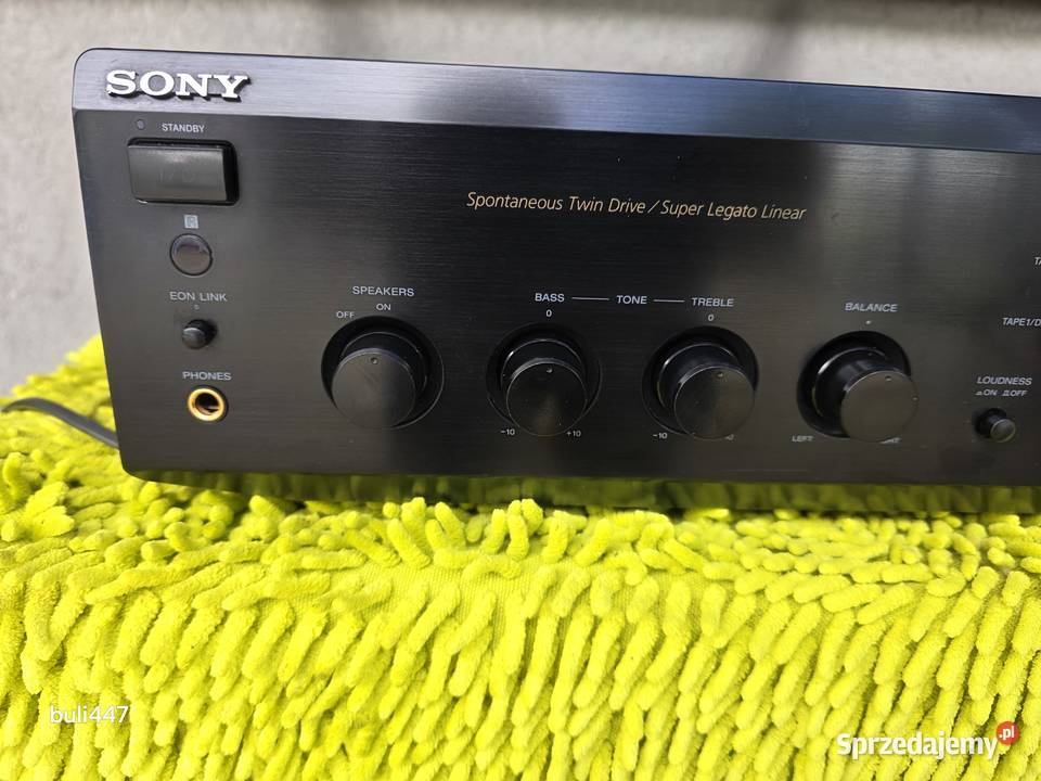 wzmacniacz sony tafe520r stereo Wzmacniacze i pokrewne Chełm Śląski