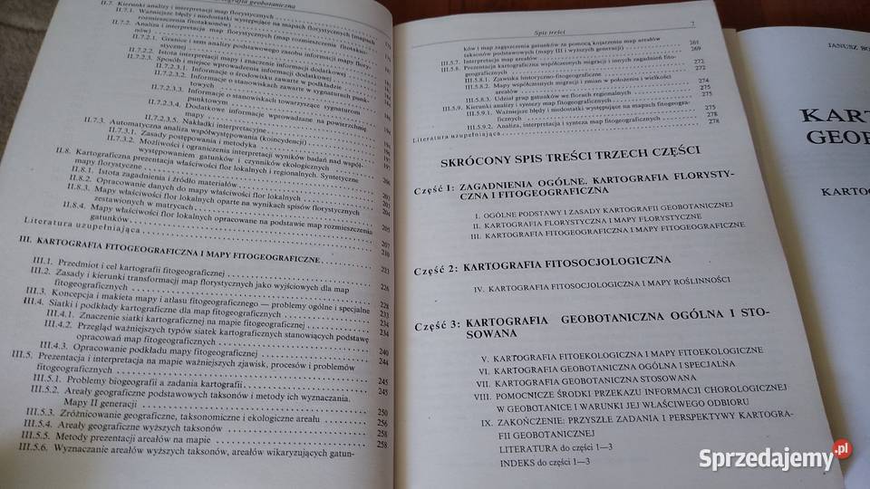 Kartografia geobotaniczna 12 Janusz Bogdan Kultura i Rozrywka Gdańsk sprzedam