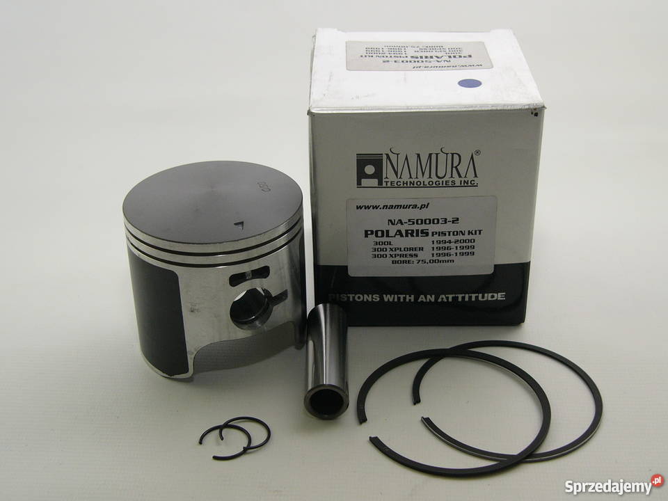 TŁOK komplet tłokowy NAMURA 7500 mm 300 L 300