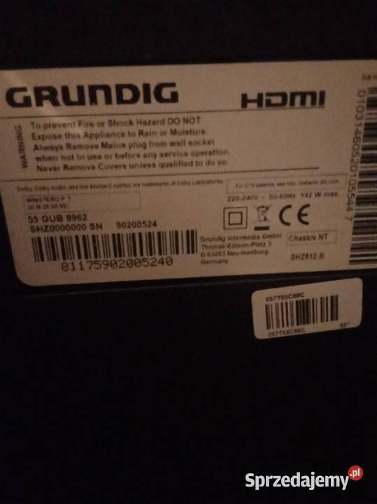 Telewizor Grundig 55 Włocławek