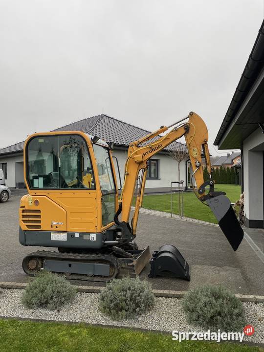 Minikoparka Hyundai Robex 189 2019r waga 2 tony Jeżów Sudecki