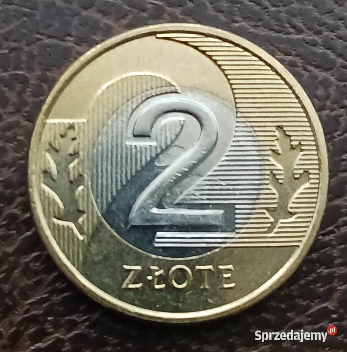 2 Złote 2024 r Destrukt mennicze Konin