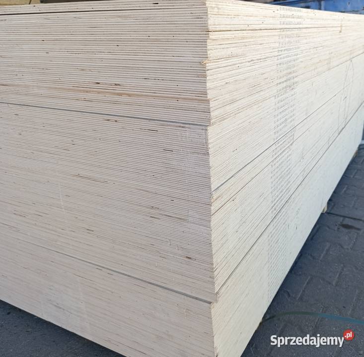 Sklejka surowa topolowa 17mm 2445x1225mm sprzedam