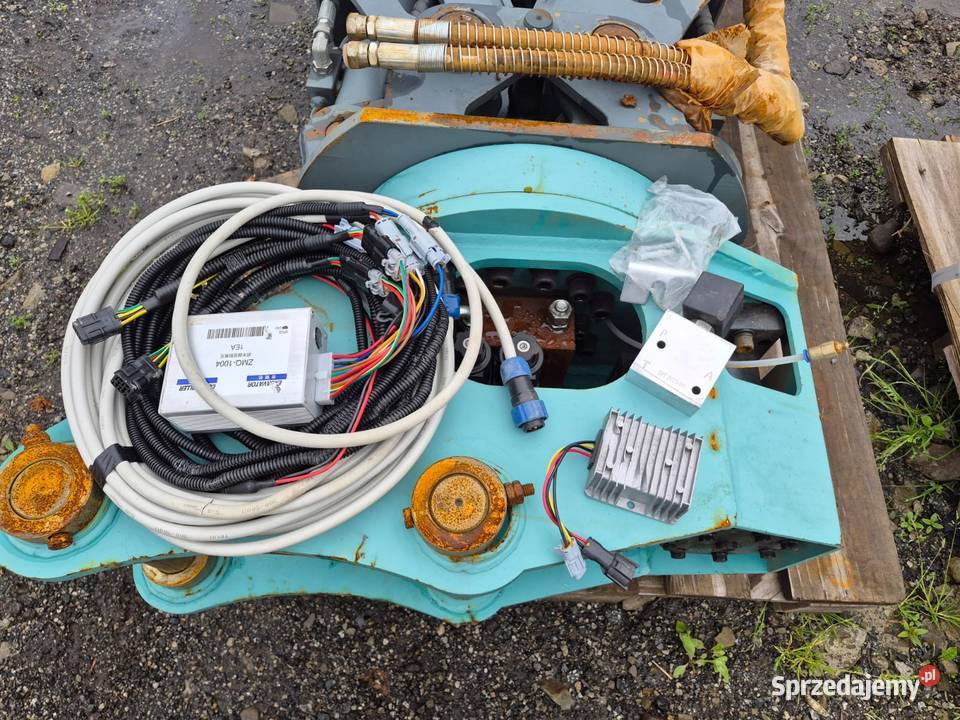 Chwytak hydrauliczny obrotowy sortujący małopolskie Maków Podhalański