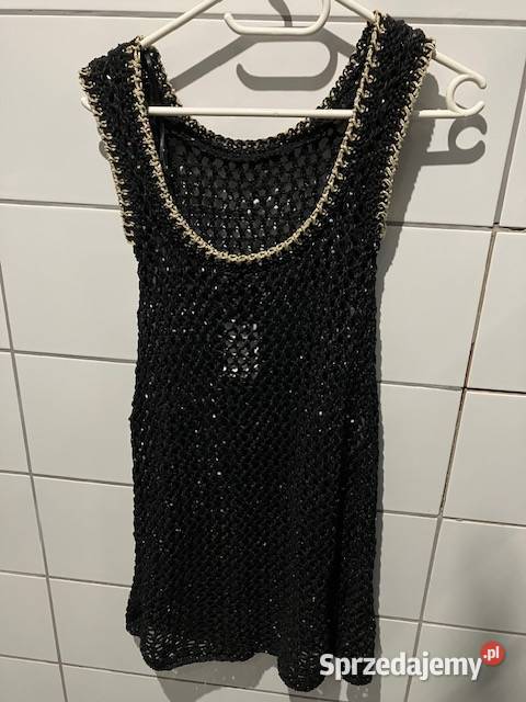 sukienka o wyglądzie szydełkowej robótki hm xs Toruń
