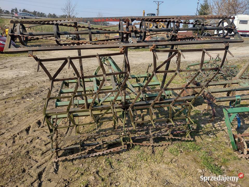 Agregat Uprawowy 18 m hydraulika podwójne wałki Agregaty