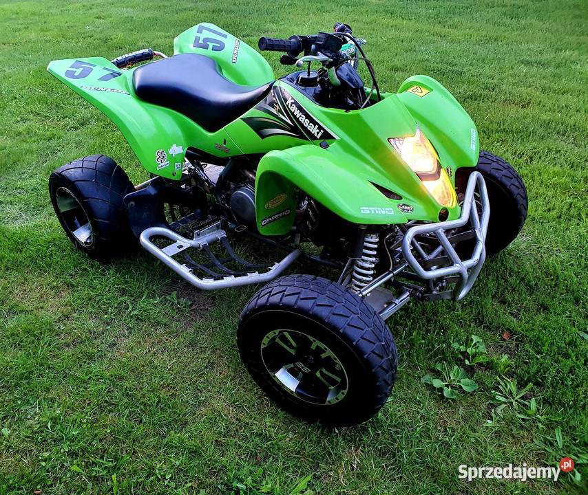 SUPER MOCNY quad KAWASAKI kfx 400 mega mazowieckie Siedlce