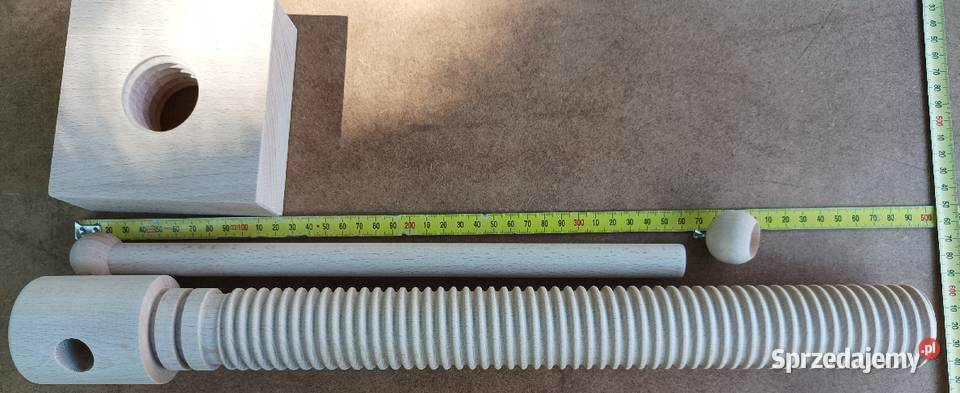 Śruby Drewniane Nakrętki Pokrętła fi 45302519mm