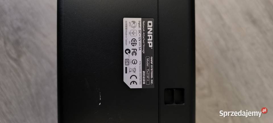 NAS NAS QNAP TS219P II 2TB dysk
