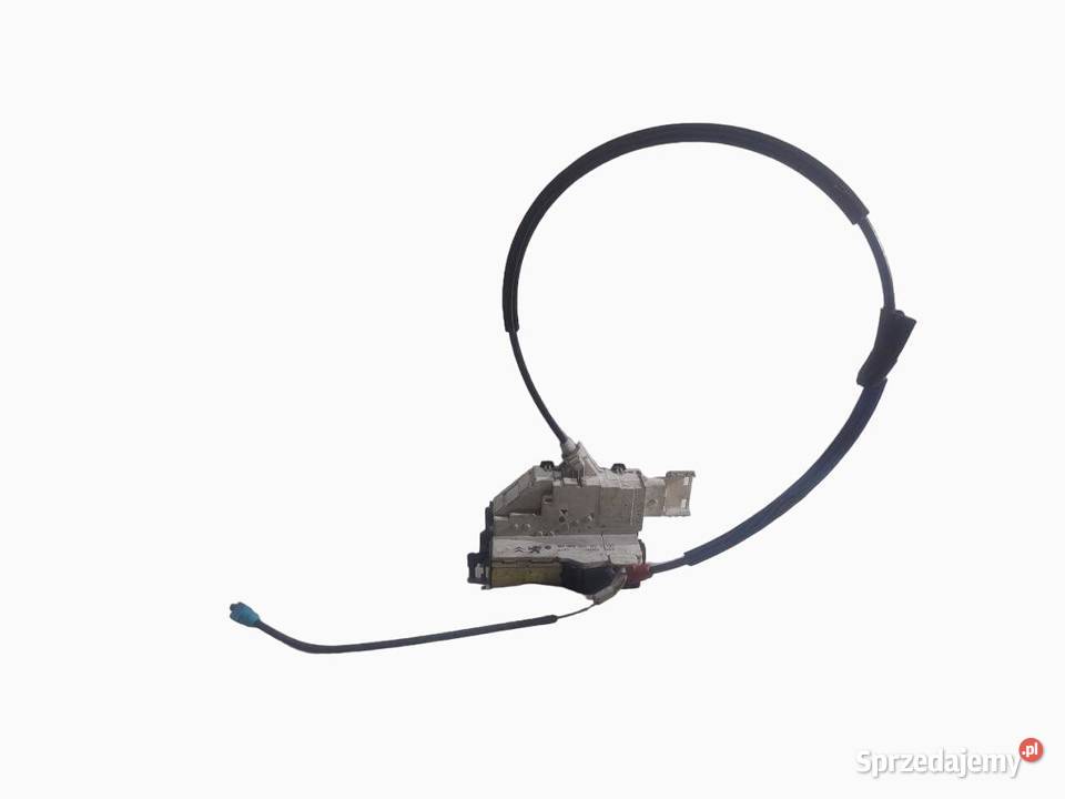 ZAMEK DRZWI PRAWY PRZÓD PEUGEOT 407 COUPE 6 PIN