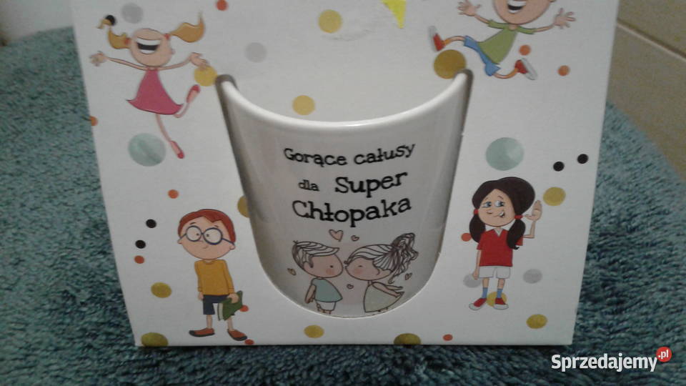 Kubek z napisem Super Chłopaka