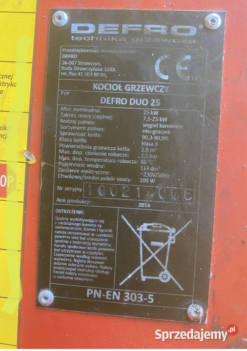 Defro duo 25kw lubelskie