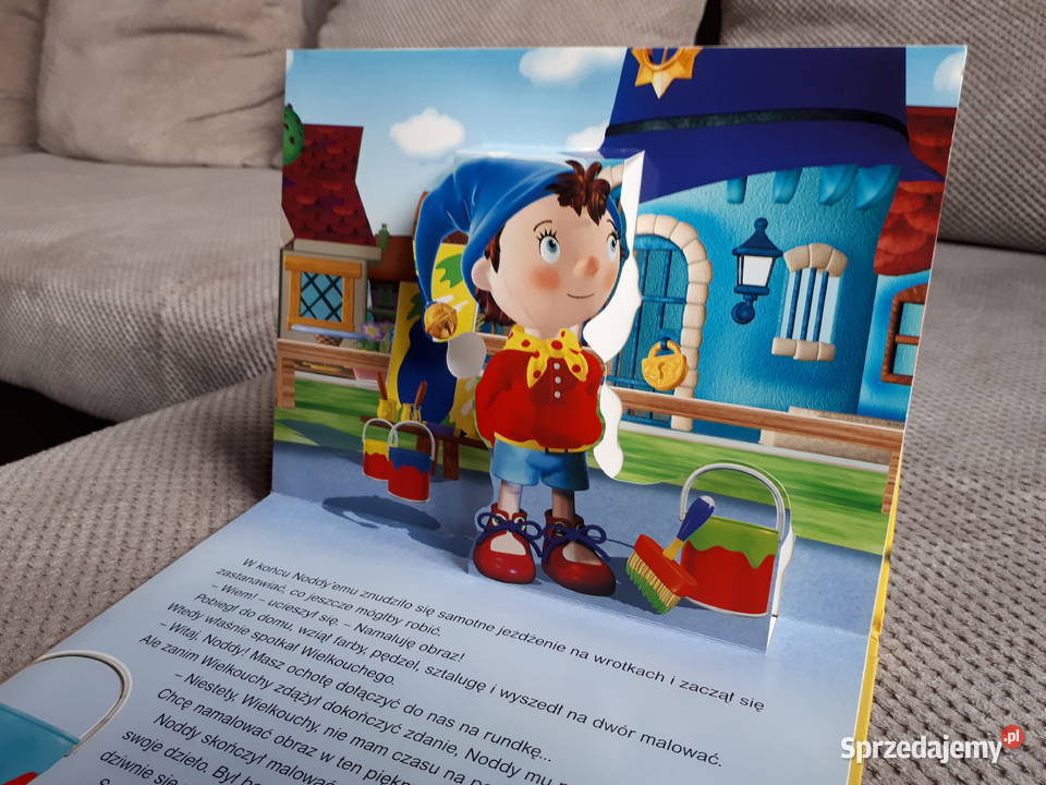 książeczka zawiera przestrzenne scenki NODDY Kraków