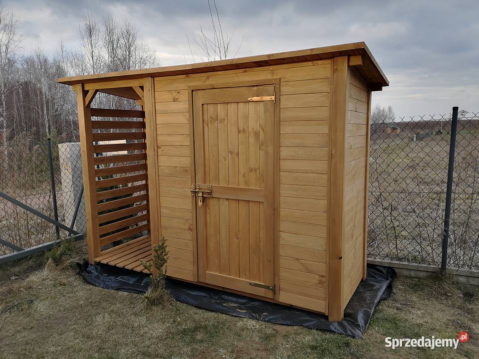 Drewutnia 1 x 11m domek narzędziowy 2 x 11m Kalety