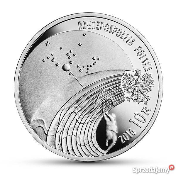 Moneta srebrna 10 2016 r Polska Reprezentacja Mosina