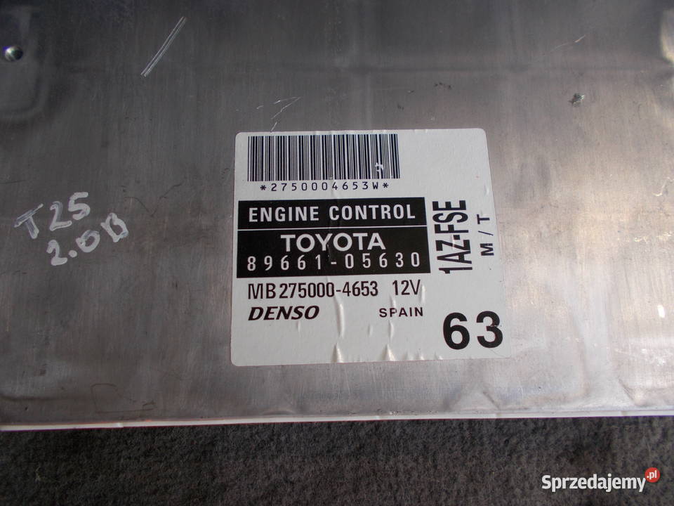 toyota AVENSIS T25 20 16V komputer sterownik Zamość
