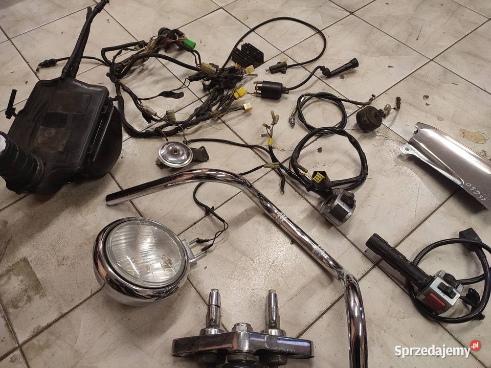 Suzuki LS 650 Savage części lampa manetki wiązka Jelenia Góra