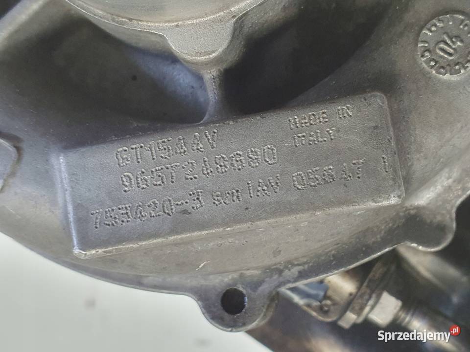 TURBOSPRĘŻARKA Volvo S40 II V50 16 D turbo osobowe