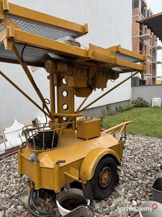 Zwyżka podnośnik platforma masztowa do 16 m Kalisz
