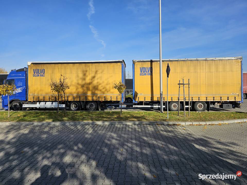 FH460 ZESTAW TANDEM 120m3 przejazdowy PRZYCZEPA 1146000km