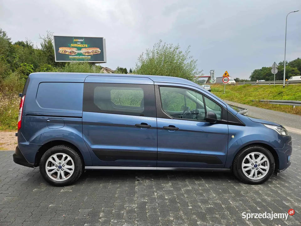 2019 FORD CONNECT LONG 1.5 DIESEL brygadówka AUTOMAT - LIFT 5 osób MAXI