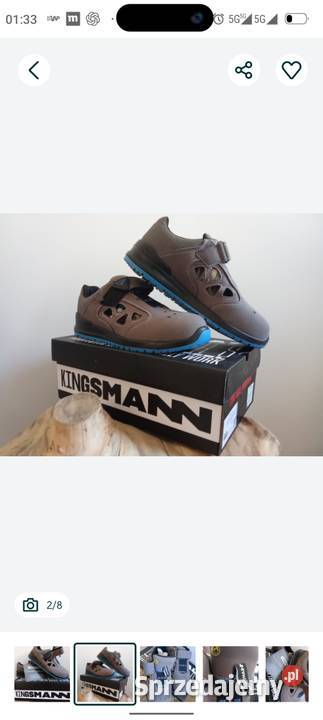 OKAZJAButy ochronne SM350 rozmiar 38 Bytom