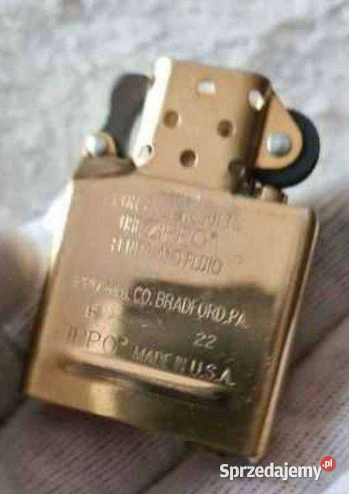 Zapalniczka antyk vintage Zippo srebro wielkopolskie Poznań