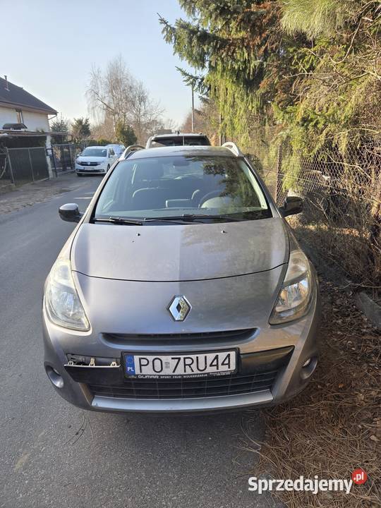 Renault Clio III 12 Grandtour uszkodzony silnik Rok produkcji 2010 wielkopolskie Daszewice