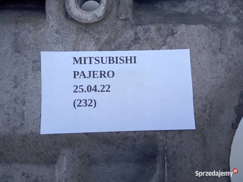 ŁAPA WSPORNIK SPRĘŻARKI MITSUBISHI PAJERO SPORT Nowy Tomyśl sprzedam