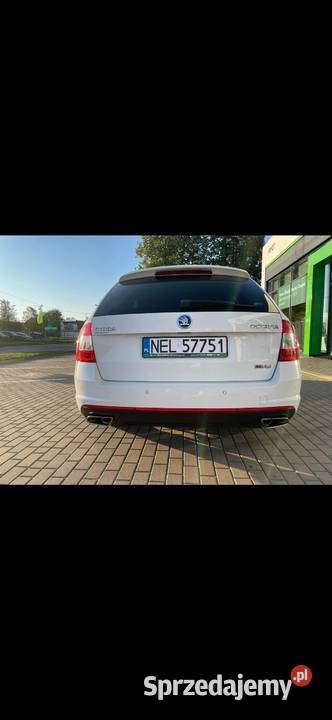 Skoda Octavia 3 RS nieuszkodzony Octavia Straduny