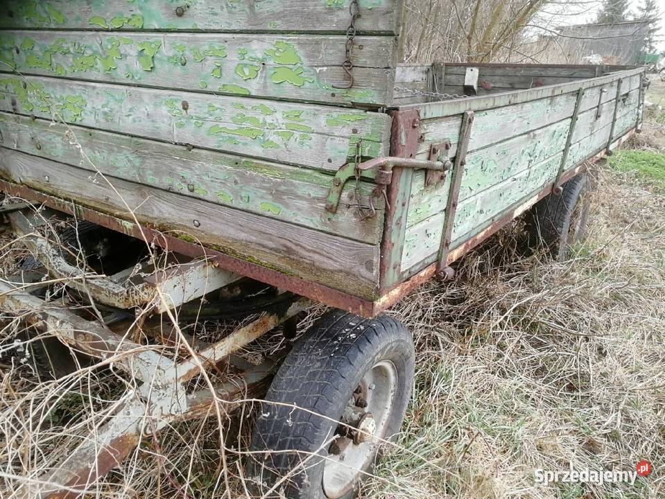 Przyczepa sztywna kiper d47 świętokrzyskie Piestrzec