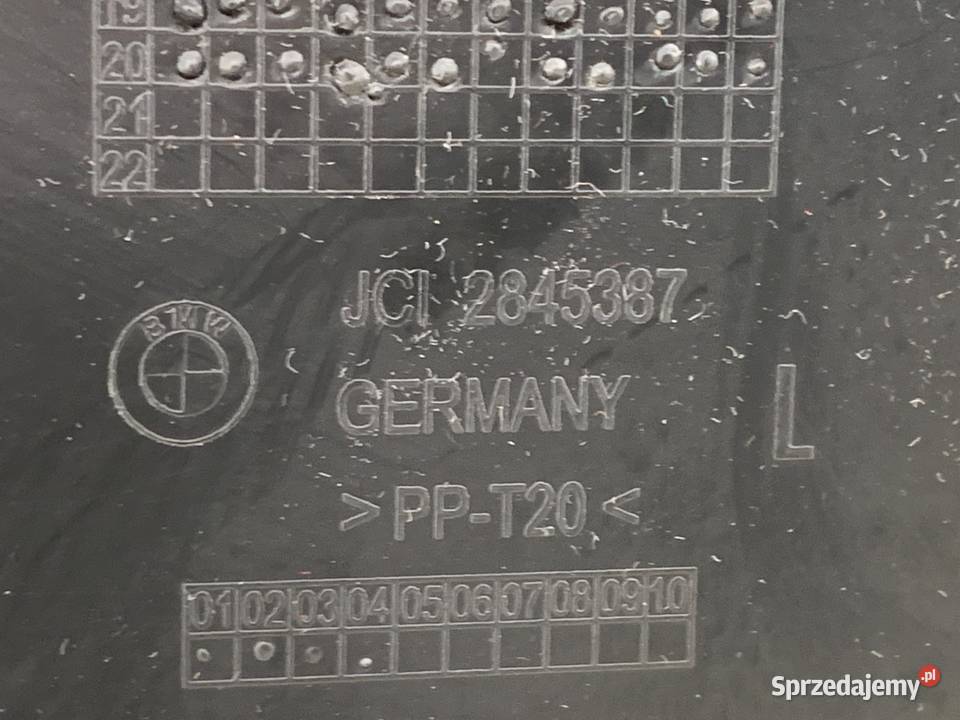 BOCZEK DRZWI LEWY TYŁ BMW G30 SedanLimuzyna