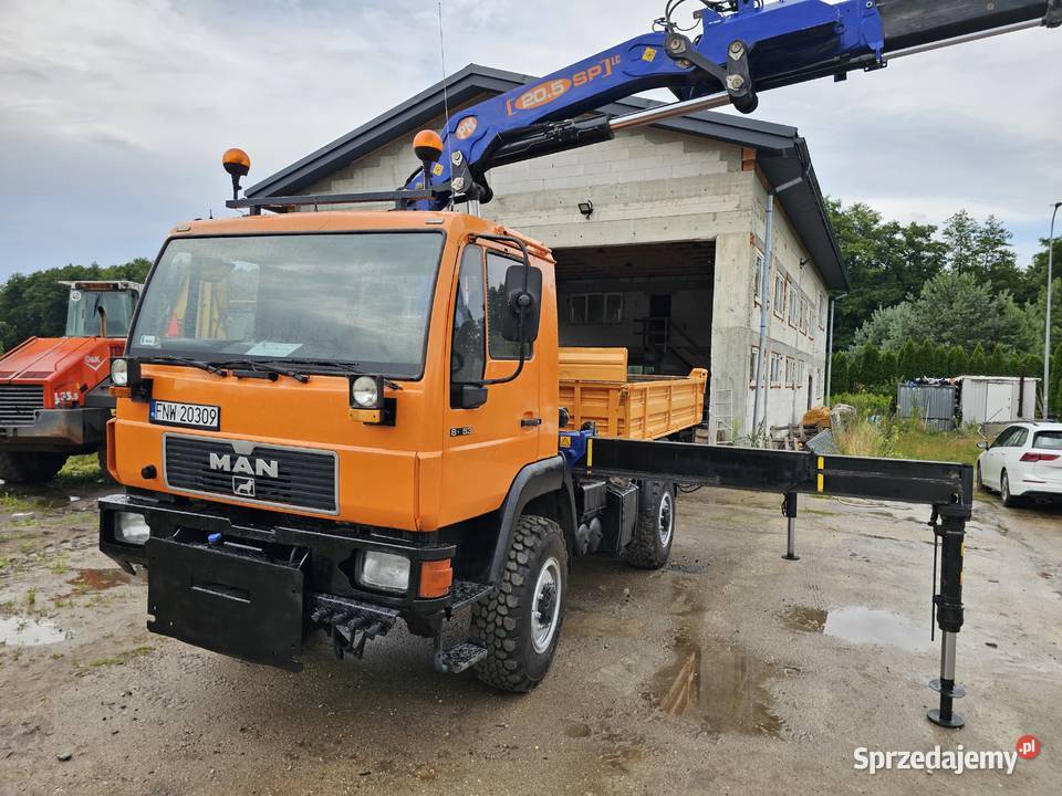 MAN L22 8 153 OFF ROAD duży HDS terenowy manualna
