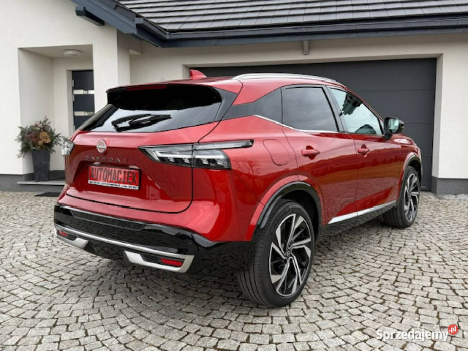 Nissan Qashqai TEKNA MEGA KOLOR NOWE AUTO SUV Qashqai Kamienna Góra