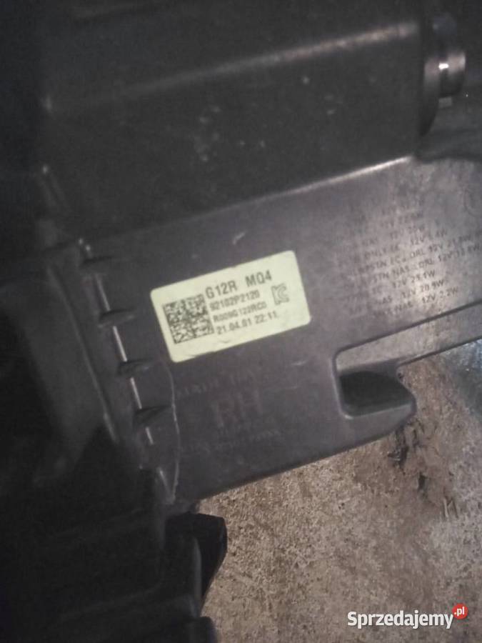 Lampa prawa przód kia Sorento 4 2021 obudowa Prabuty
