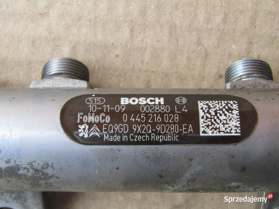 LISTWA WTRYSKOWA CITROEN C5 X7 30HDI V6 łódzkie