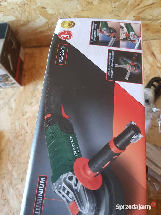 NOWOŚĆ PARKSIDE Szlifierka kątowa PWS 125 F6 Dom i Ogród Głogowa