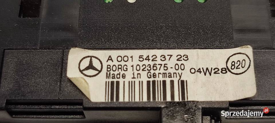 MERCEDES W211 WYŚWIETLACZ PDC PARKTRONIC osobowe