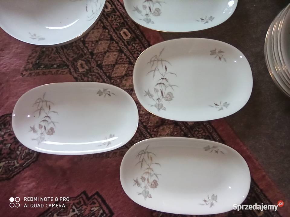 Serwis obiadowy KPM Krister Germany syg z 195265 Porcelana i szkło Gdańsk