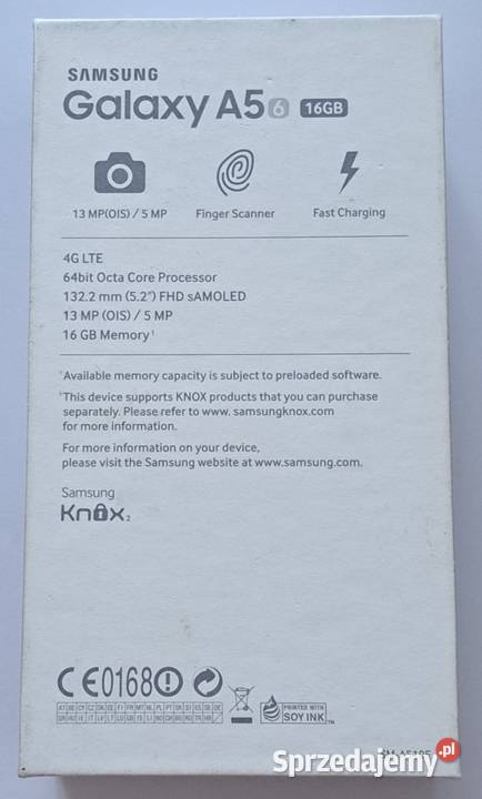 Telefon Samsung Galaxy A5 52 16 pamięć 2 GB RAM Zielona Góra
