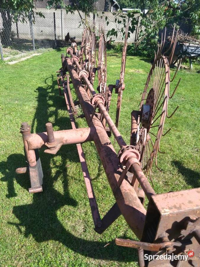 Zgrabiarka 5 gwiazdowa przetrząsarka nieuszkodzony Czechy