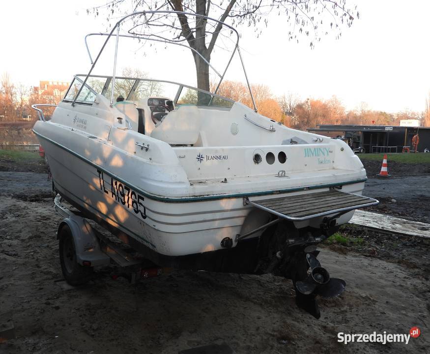 Jeanneau 605 motorówka kabinowa łódź motorowa Wrocław sprzedam